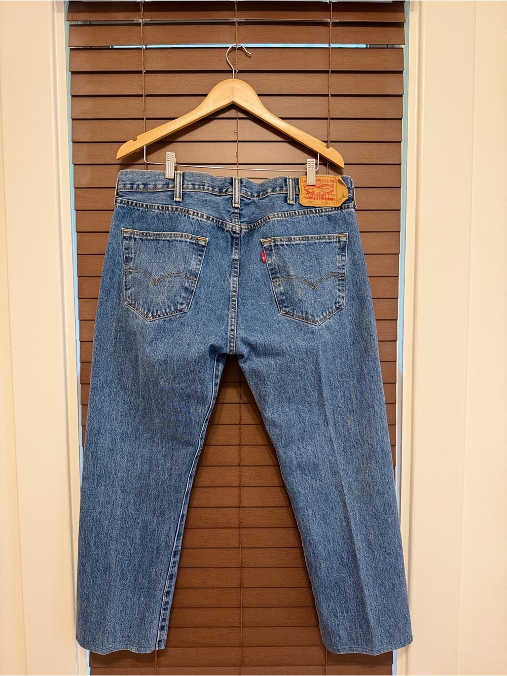 RARE Classic Levi’s 501 R Tag Buttonfly Blue Denim Jeans(unisex)